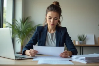 Conseillère Pôle emploi accompagnant une candidate dans le cadre du programme Solerys